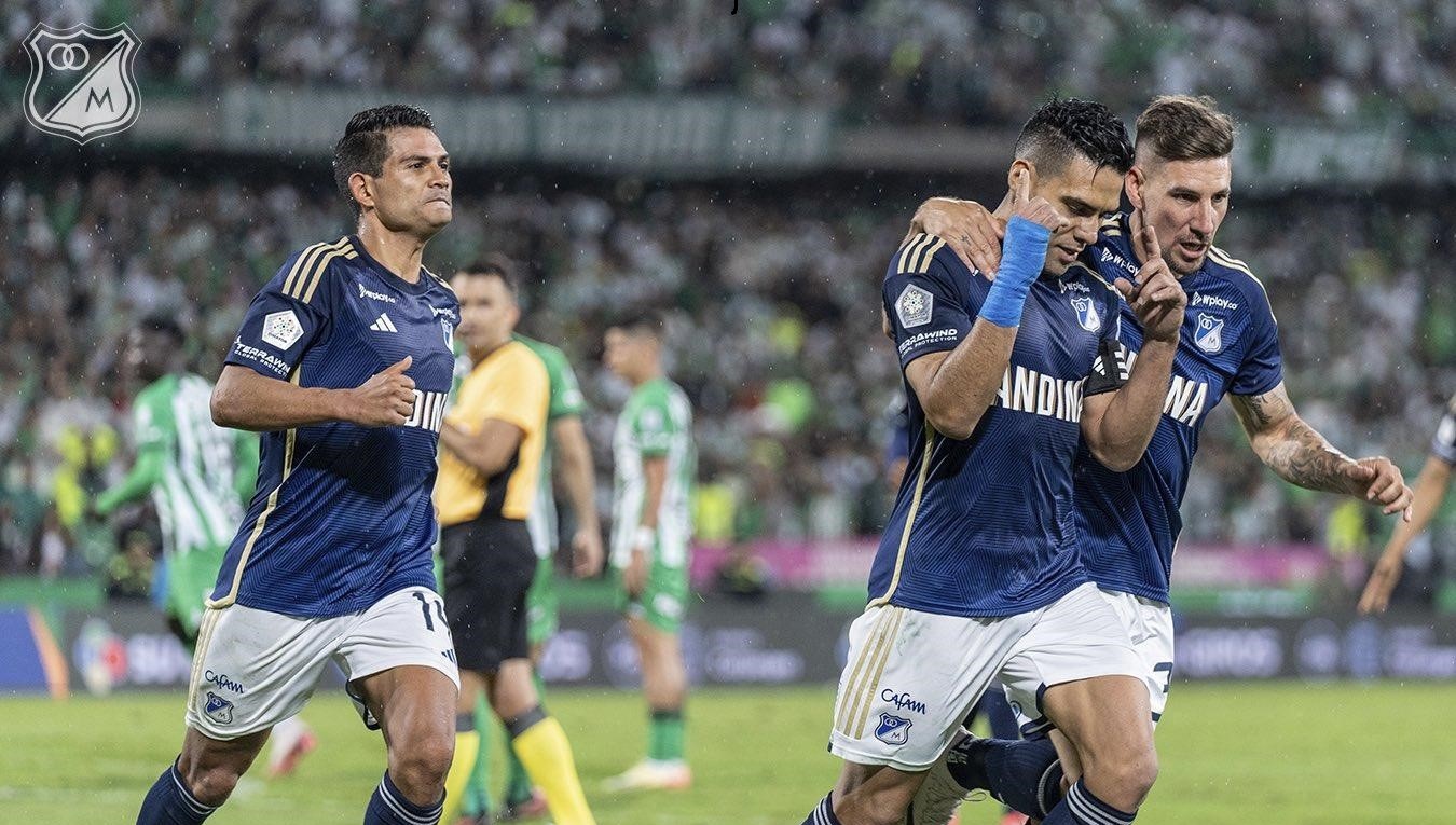Falcao García celebró el gol 349 de su carrera deportiva