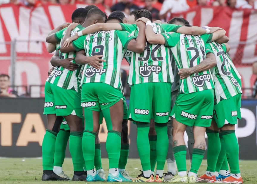 Nacional es el mejor equipo colombiano en el ranking de Conmebol
