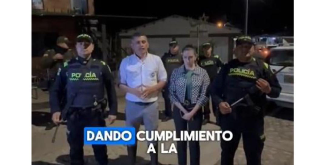 Autoridades de Guayabetal refuerzan la seguridad con patrullajes nocturnos