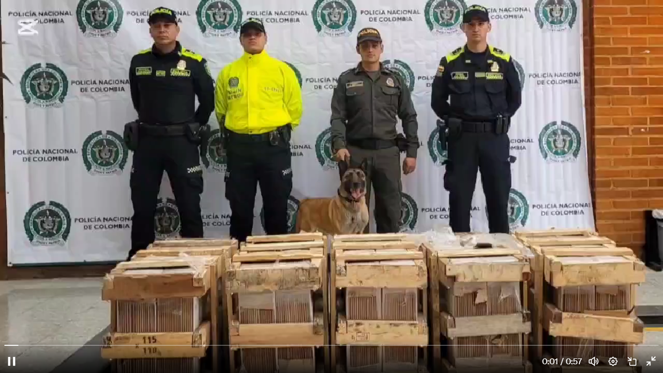 ¡Golpe al narcotráfico en el aeropuerto El Dorado!