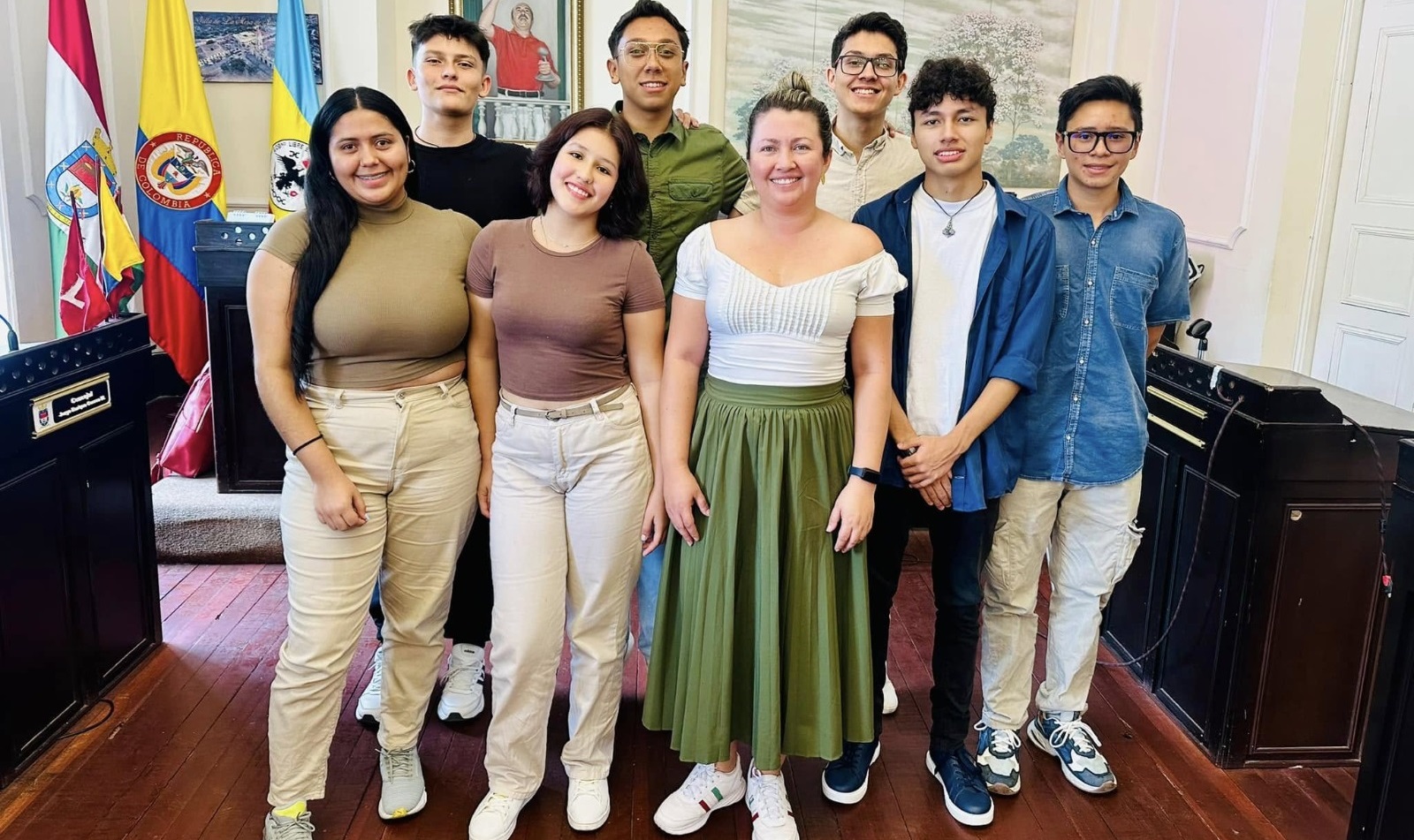 La Mesa posesionó a cuatro jóvenes líderes del consejo de juventudes
