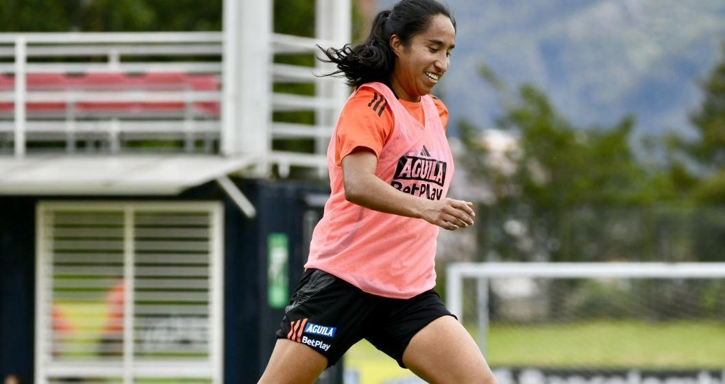Mayra Ramírez se unió a los entrenamientos de la selección Colombia