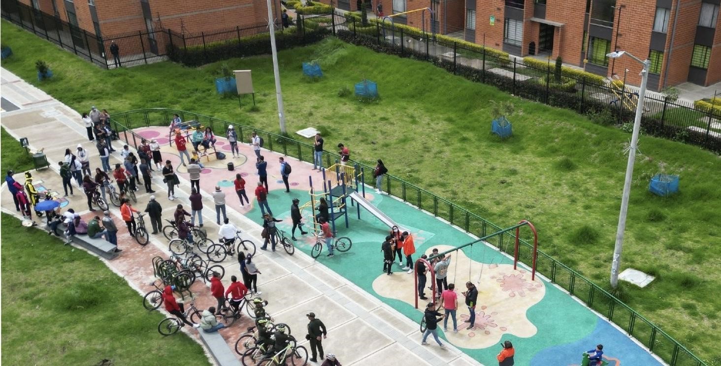 Siete parques de recreación y deporte fueron inaugurados en Soacha