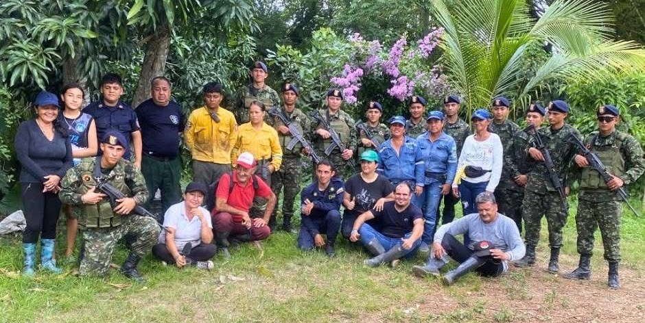 Éxito en la jornada de reforestación en el barrio La Vega