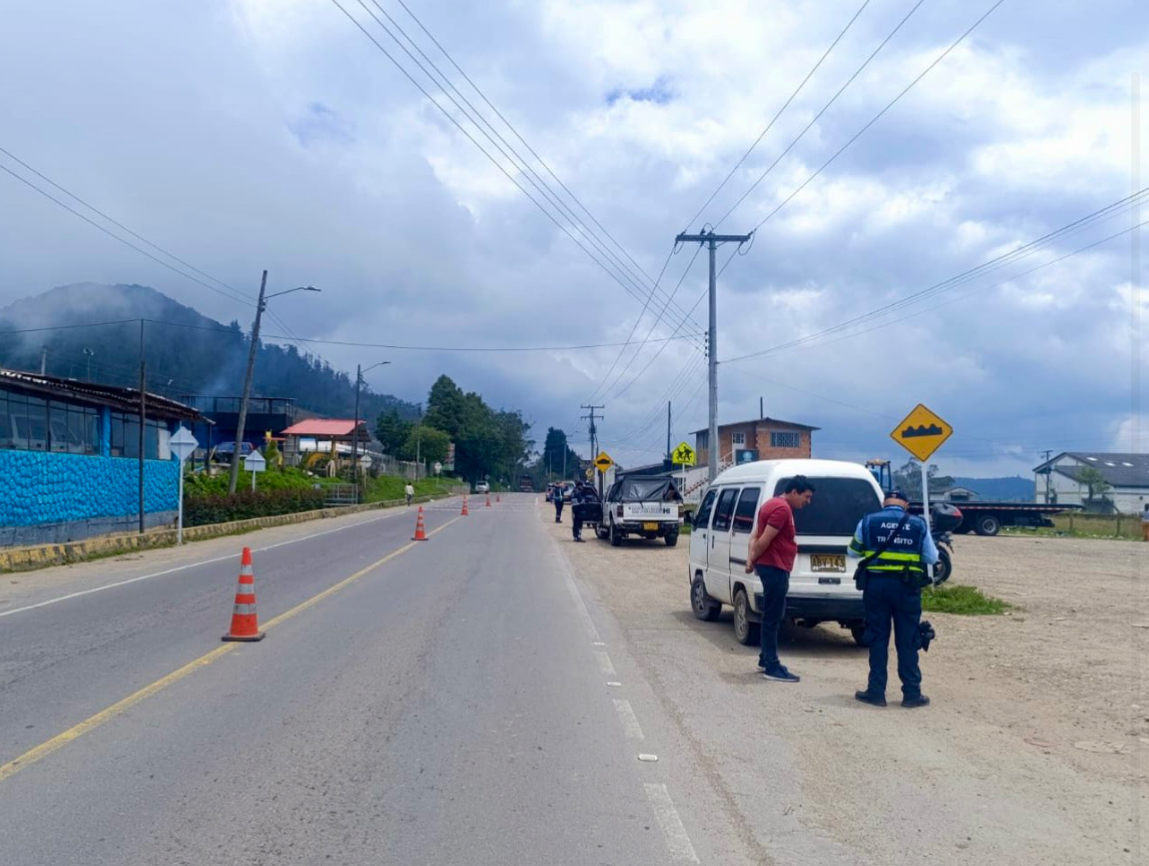 Cundinamarca refuerza controles viales para un retorno seguro tras el puente festivo