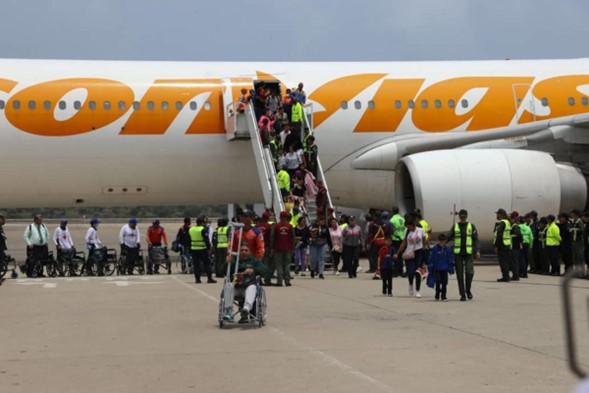 Se confirma reanudación de vuelos de repatriación desde EE. UU. a Venezuela