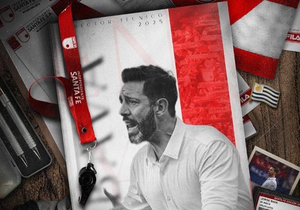 Jorge Bava es el nuevo técnico de Santa Fe 