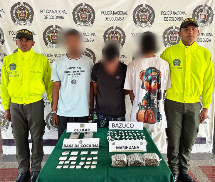 Alias ‘Shakira’ fue capturado acusado de liderar una red de distribución de estupefacientes.