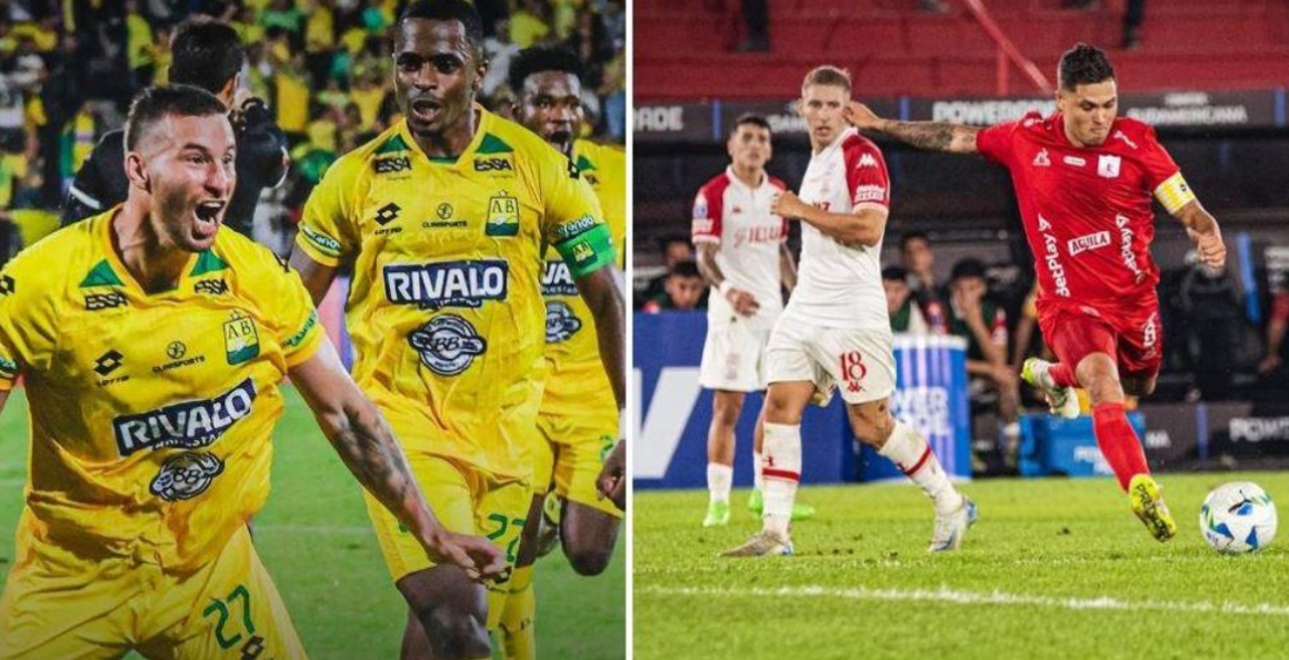 Bucaramanga y América se fueron con empates en la jornada internacional