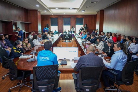 Víctimas y autoridades participaron en Comité de Justicia Transicional en Cundinamarca