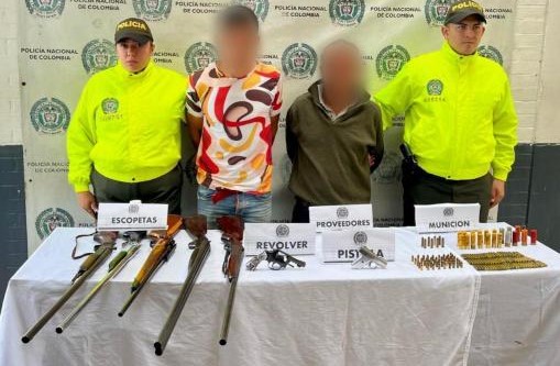 Cayeron traficantes de armas en Sasaima y Viotá