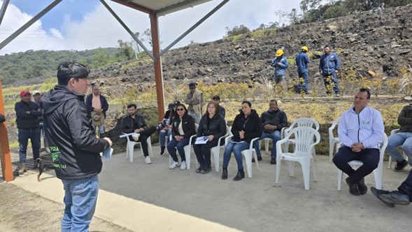 CAR entrega Banco de Agua en Caldas, Boyacá para disminuir sequías