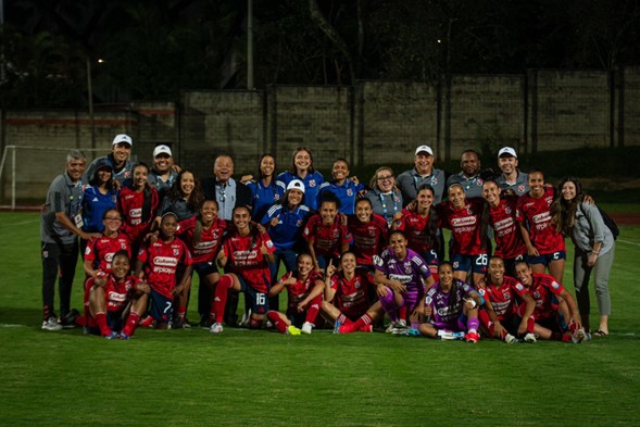 Medellín es nuevo líder de la Liga Femenina tras golear a Alianza