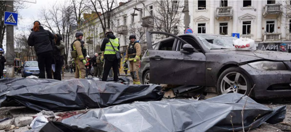 Rusia bombardea Sumi en Domingo de Ramos