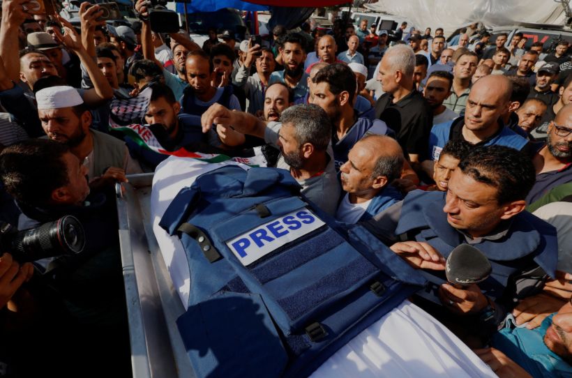 Gaza, epicentro de violencia contra periodistas