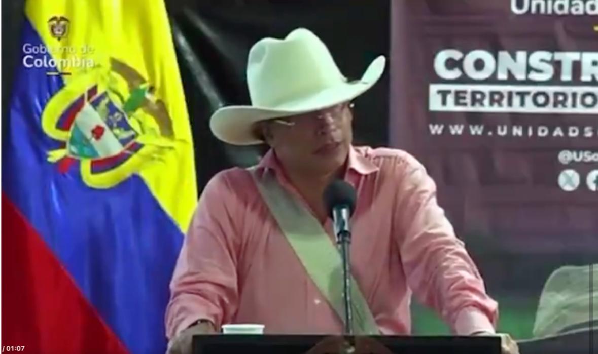 Controversia por declaraciones de Petro sobre Arauca como “zona de paz” 