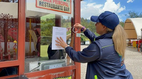 CAR impone tres medidas preventivas en La Calera por afectaciones ambientales
