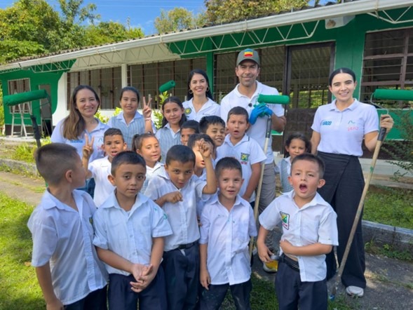 Escuela de Guayabal mejora condiciones locativas