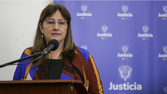 Renuncia de Ángela María Buitrago al Ministerio de Justicia