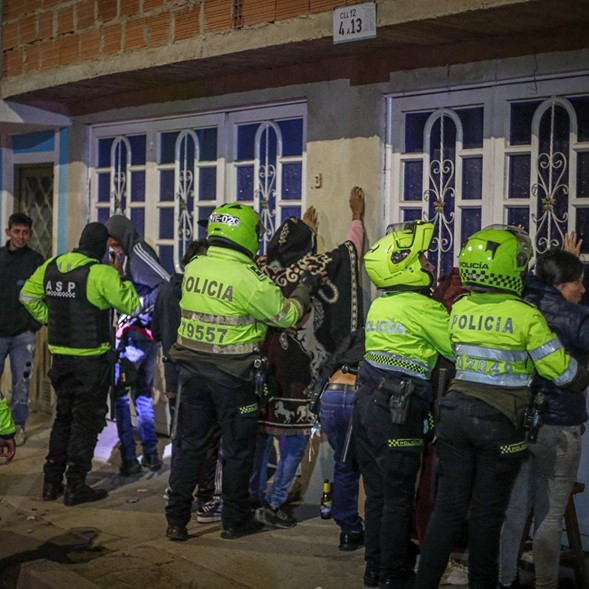 Operativo interinstitucional refuerza seguridad en Mosquera