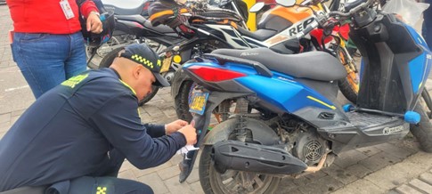 En Subachoque, autoridades capturan a dos delincuentes en operativo contra el hurto