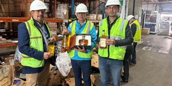 Incautan 400 botellas de licor ilegal avaluadas en $26 millones en El Dorado