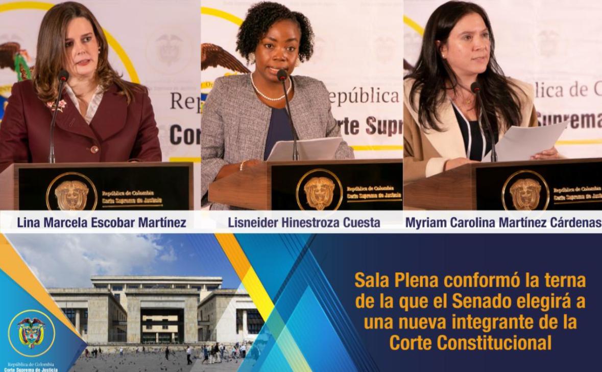 Senado escogerá al reemplazo de la magistrada Diana Fajardo en la Corte Constitucional el próximo 3 de junio