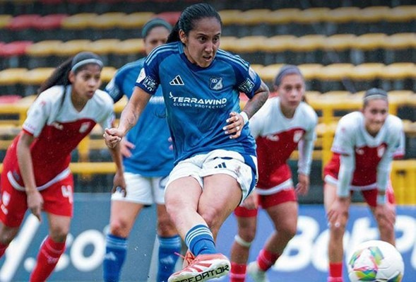 Millonarios ganó el clásico y sueña con los cuadrangulares de la Liga Femenina