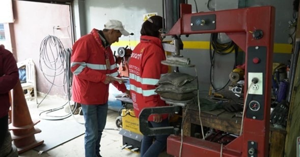Ofensiva contra los ‘pinchallantas’ deja 44 montallantas sellados en Bogotá en lo corrido de 2025