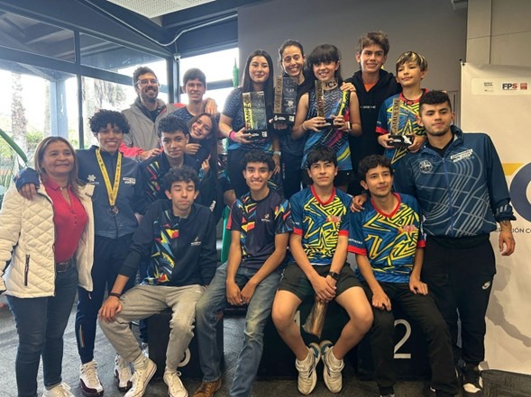 Cundinamarca se luce con múltiples medallas en la III Válida Nacional de Squash