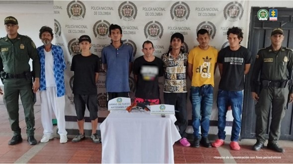 Judicializados siete presuntos integrantes de ‘Los del Callejón’