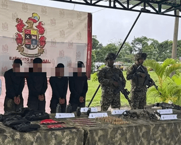 Seis del ELN neutralizados en operación militar en Chocó