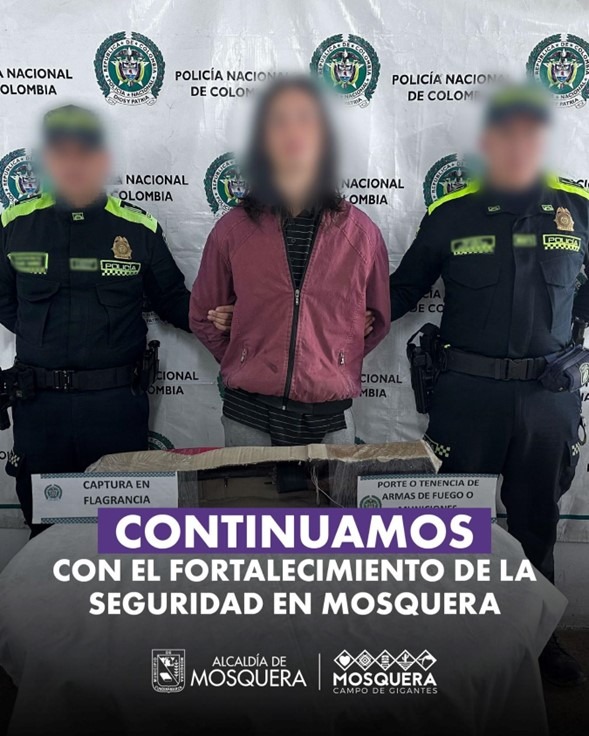 Mosquera intensifica control territorial con apoyo policial