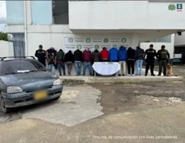 Judicializados presuntos miembros de ‘Los Salineros’ por tráfico de estupefacientes