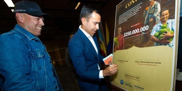 Más de 2000 familias campesinas reciben millonaria inversión
