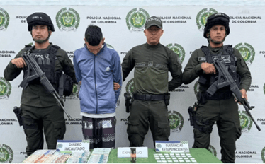 Golpe certero contra el crimen organizado en Tuluá: cayó alias Papas