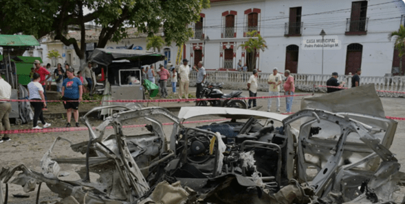 Ataque armado en Inzá, Cauca, deja dos policías heridos