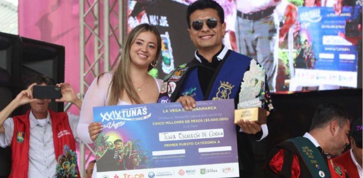 La Tuna Escaleón de Cogua triunfa en la Vega